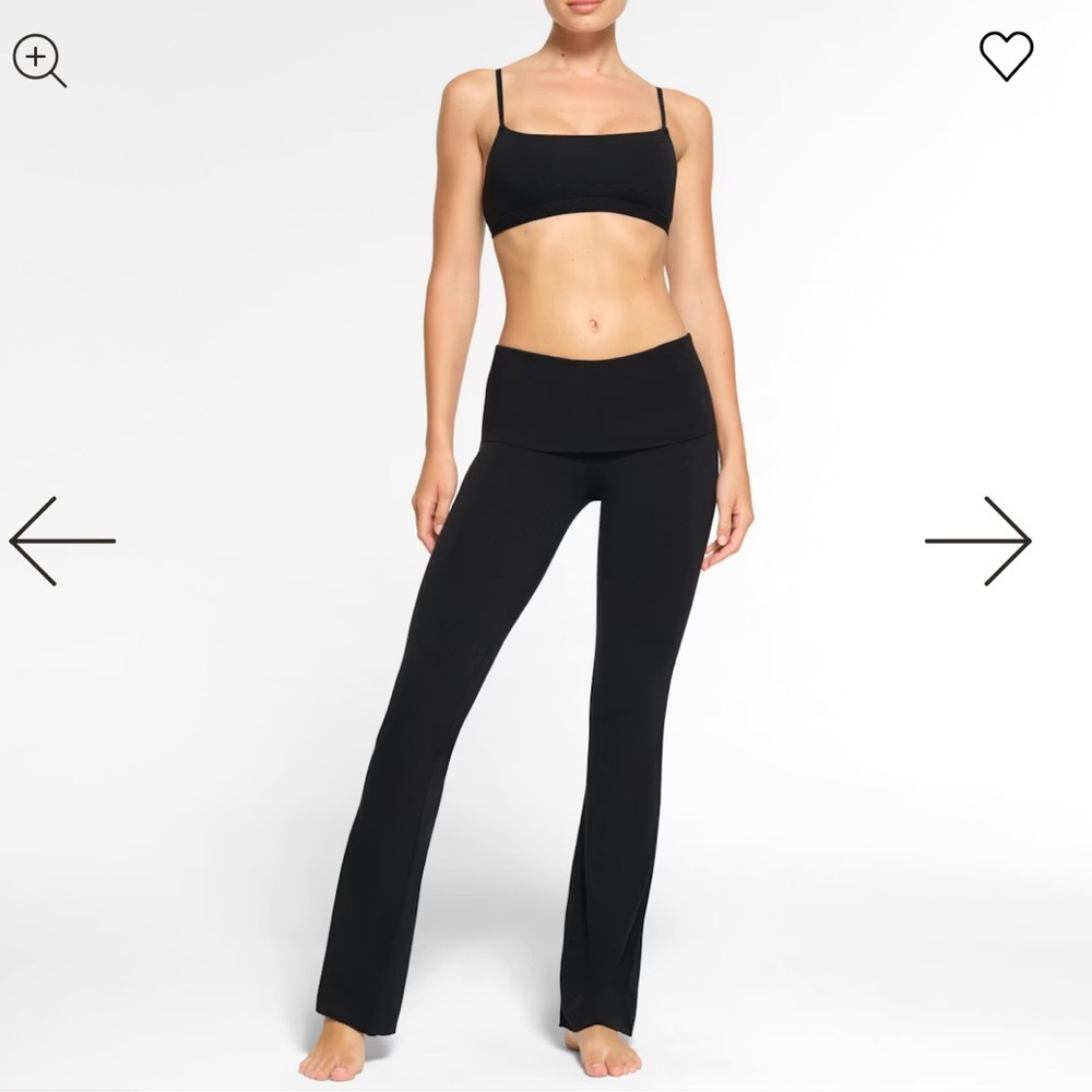 Nike SKIMS Foldover Slim Flare Legging Pants XS